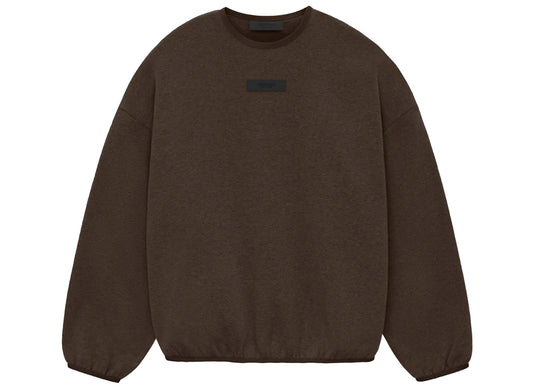 Fear of God Essentials Crewneck in Heather Wood