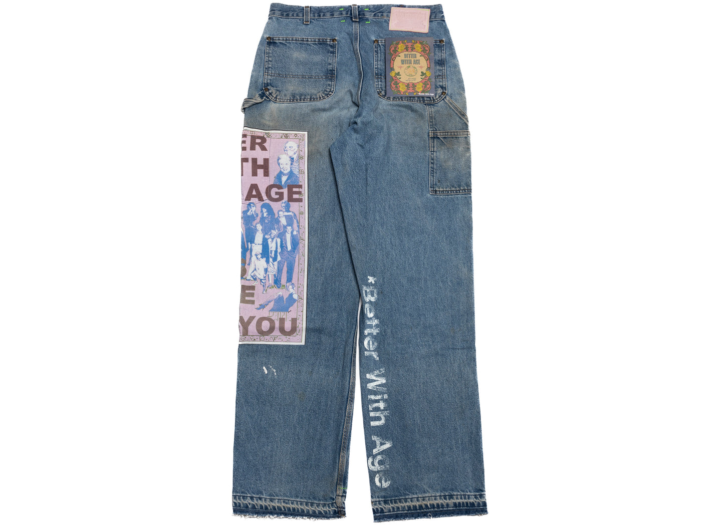 Better With Age Looks Like You Double Knee Trouser in Assorted