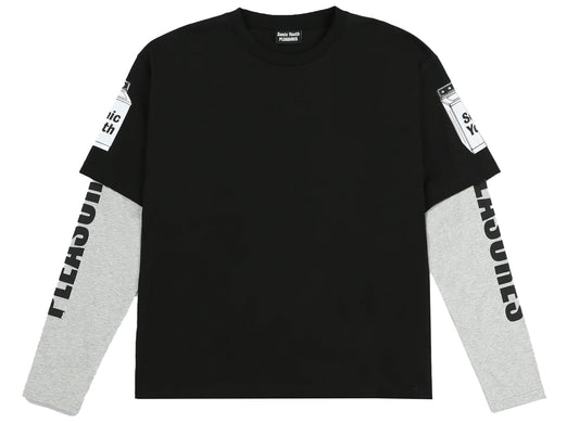 Pleasures Becuz Layered L/S Tee
