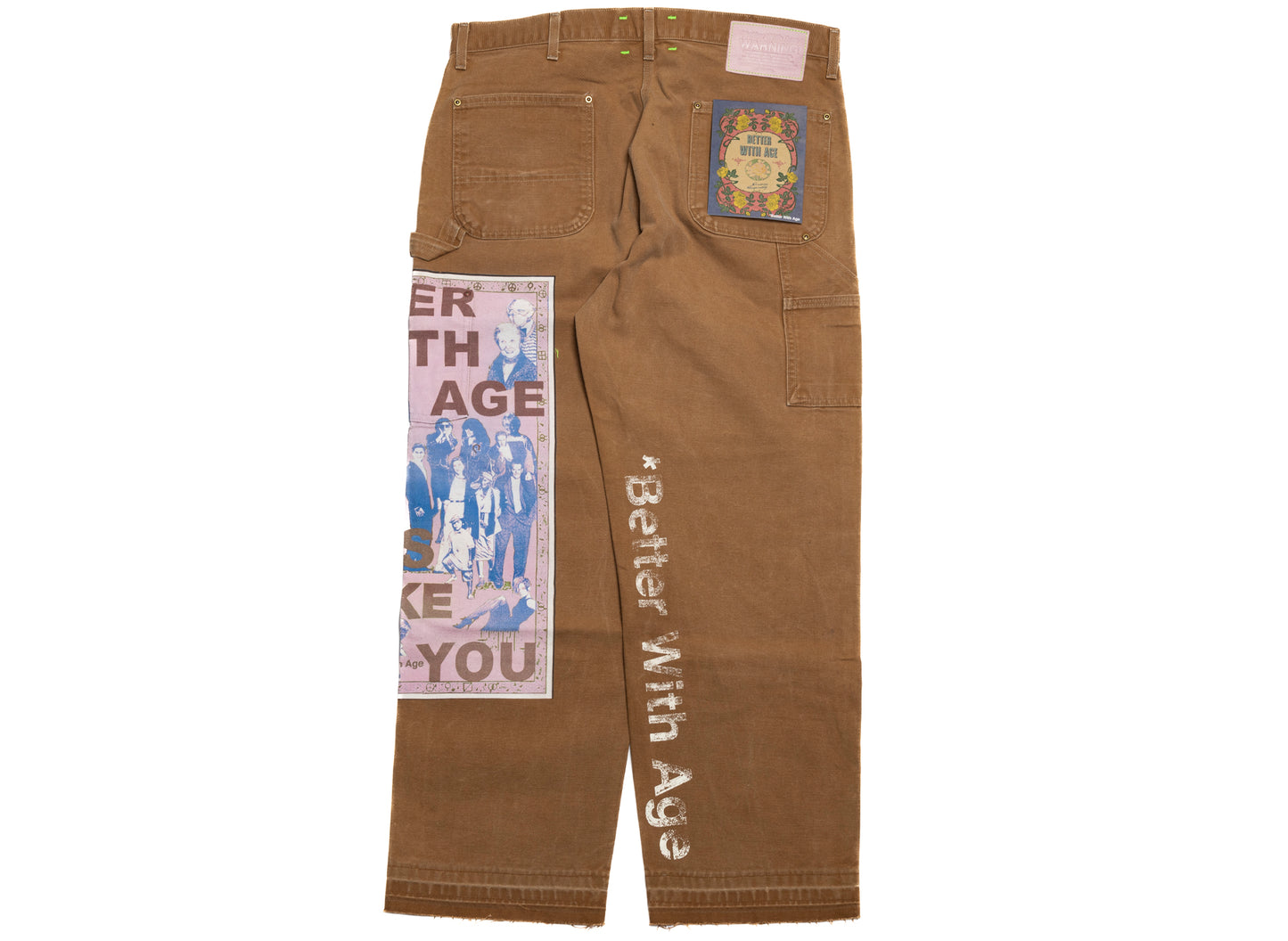 Better With Age Looks Like You Double Knee Trouser in Assorted