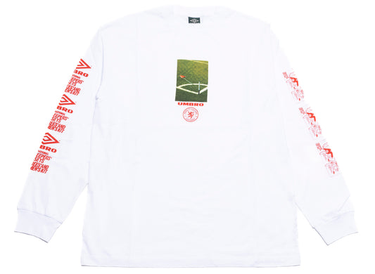 Umbro Penalty Culture Graphic Long Sleeve in White