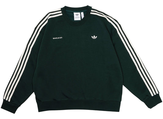 Women's Adidas Sporty & Rich Sweatshirt in Green