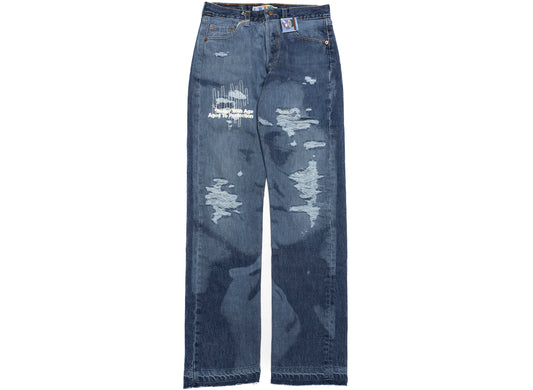 Better With Age Wedding Laser Denim in Indigo