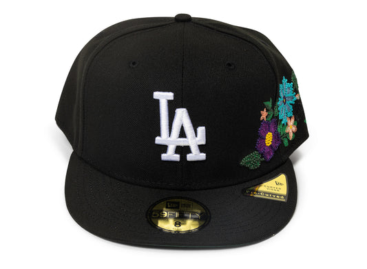 New Era Tonal Florals Los Angeles Dodgers Fitted Hat v2