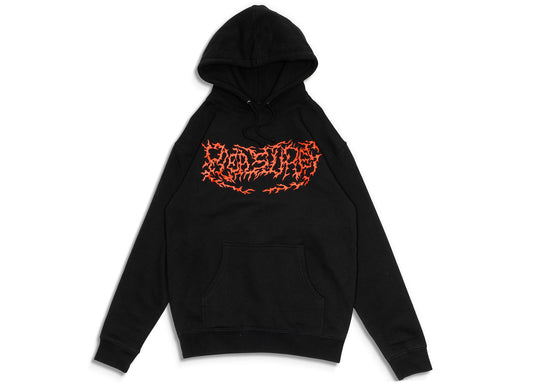 Pleasures Off Road Hoodie in Black