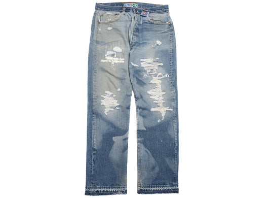 Better With Age Wedding Laser Denim in Indigo