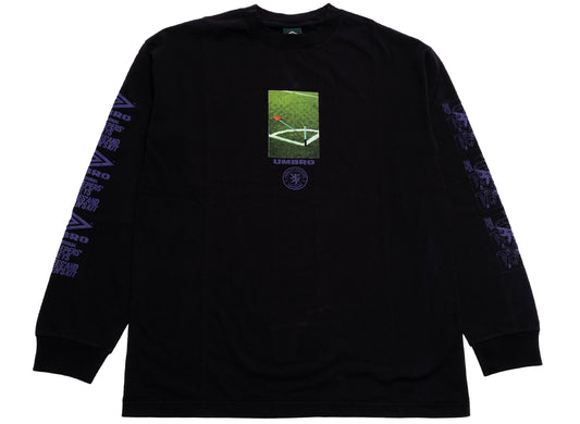 Umbro Penalty Culture Graphic Long Sleeve in black