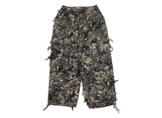 A Bathing Ape Tree Edge Camo Laser Cut Relaxed Fit Military Pants