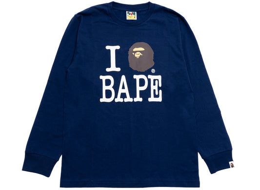 A Bathing Ape I Love Bape L/S Tee