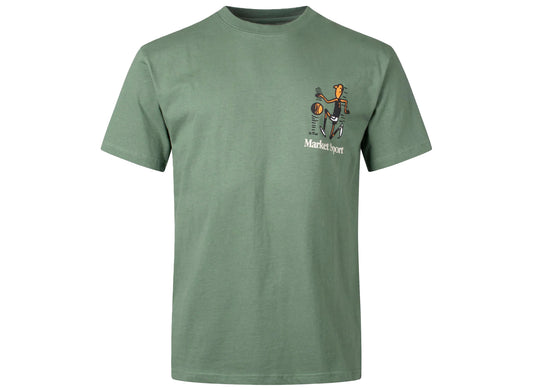 Market Head Games S/S Tee in Green