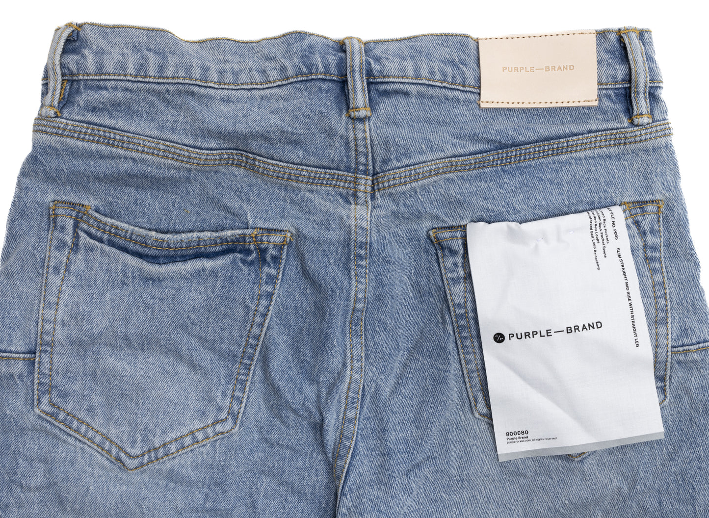 Jean Purple Brand effet sale subtil