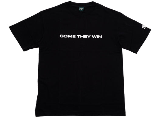 Umbro Penalty Culture Some They Win Tee in Black