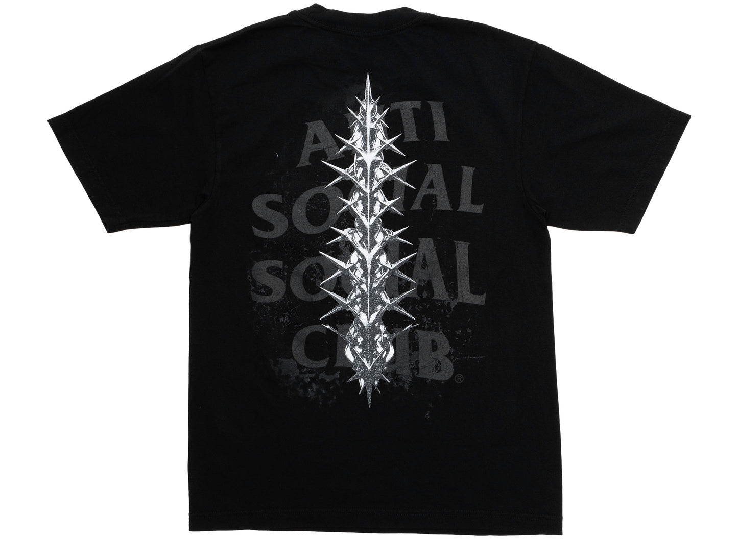 Anti Social Social Club Made in USA Anguish Tee in Black