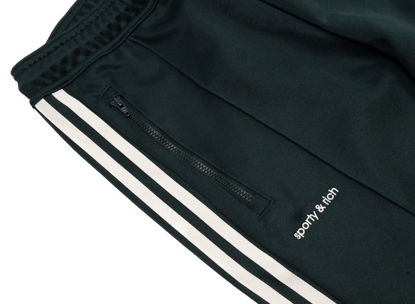 Women's Adidas Sporty & Rich Track Pants in Green