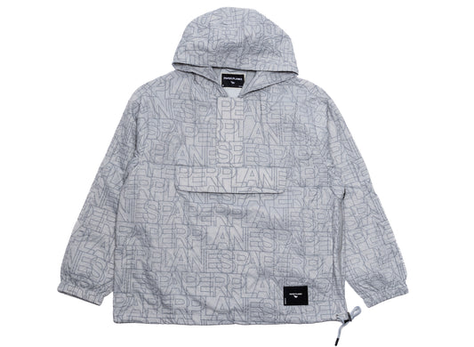 Paper Planes Logotype Crinkle Anorak Jacket
