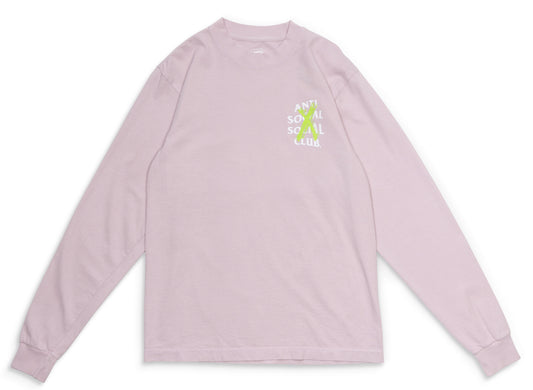 Anti Social Social Club Made in USA Cancelled L/S Tee in Pink