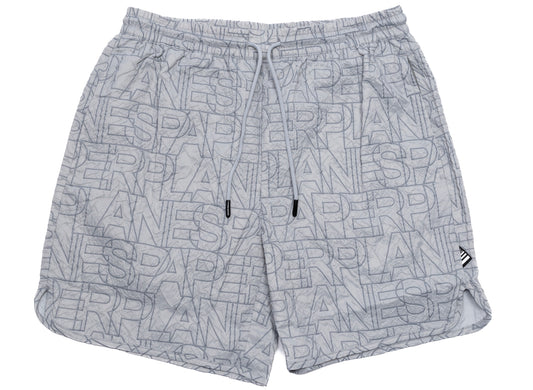 Paper Planes Logotype Crinkle Shorts