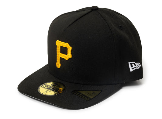 New Era Script Safety Pin Pittsburg Pirates Fitted Hat