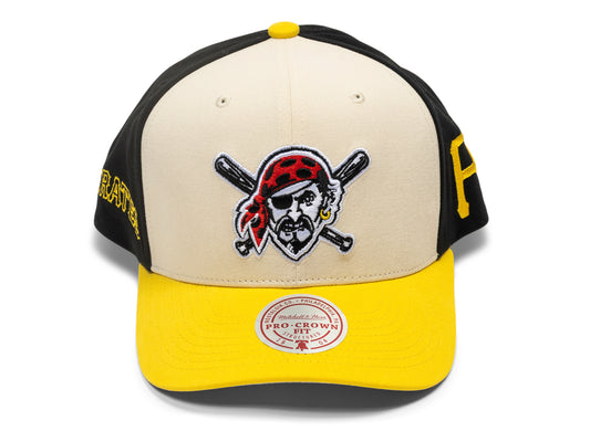 Mitchell & Ness MLB Pittsburg Pirates Brushed Off Pro Snapback Hat