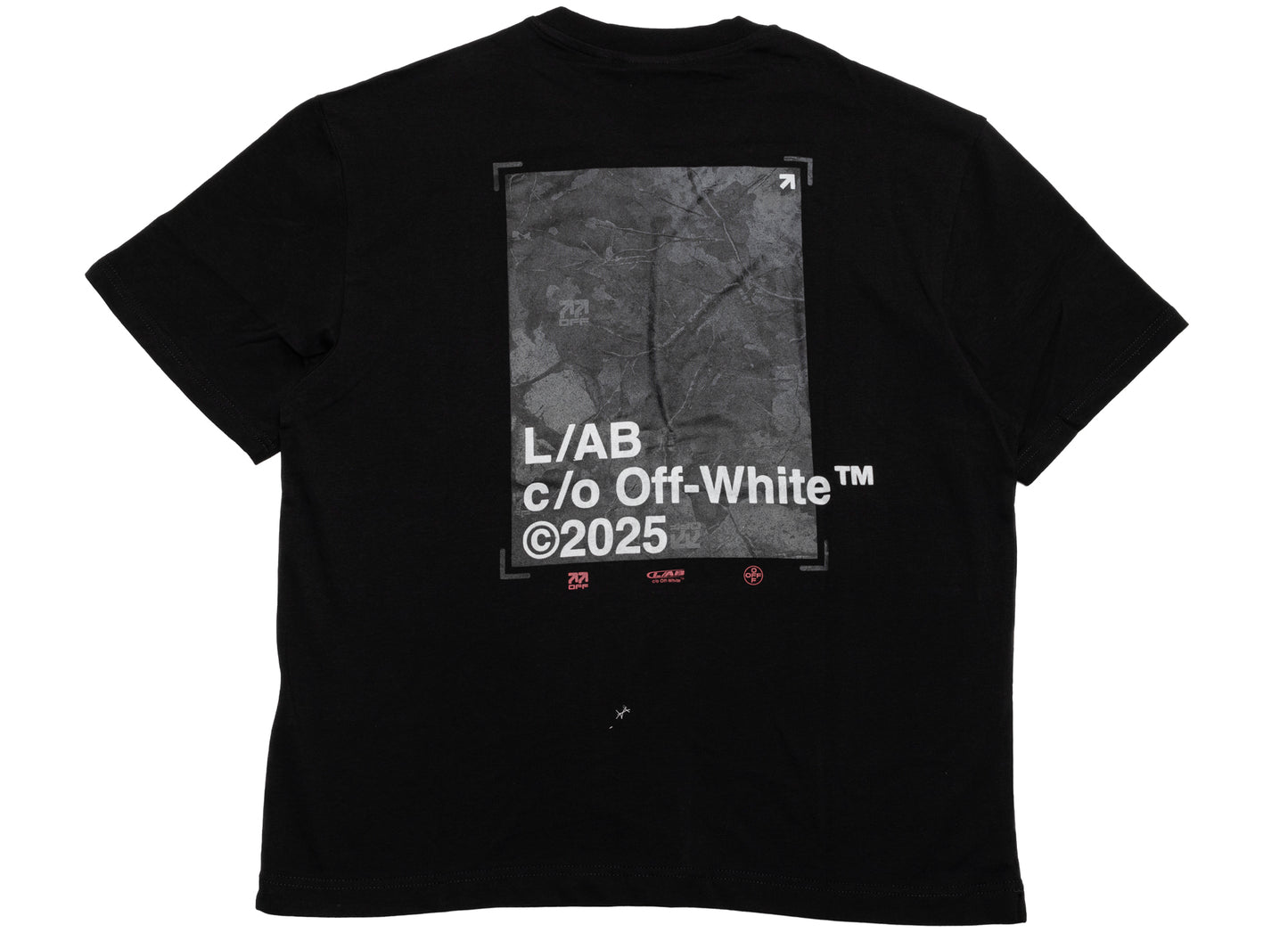 L/AB c/o Off-White™ Off Camo Soccer Jersey in Black