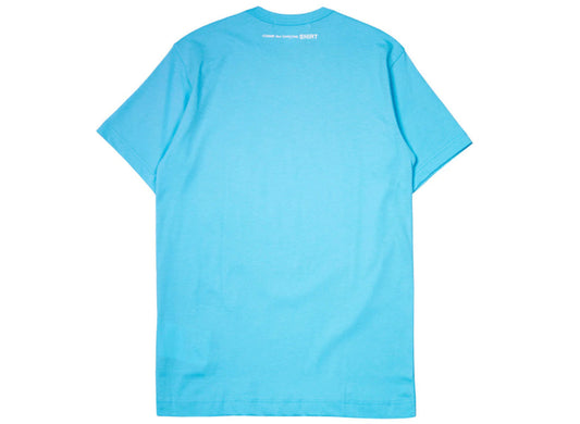 Comme des Garçons SHIRT S/S Knit T-Shirt in Blue