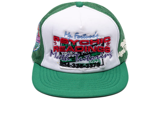 Better With Age Tarot Vintage Hat in multi-color, one-of-one handmade unisex cap