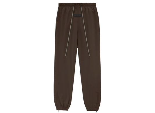 Fear of God Essentials Nylon Track Pants in Wood