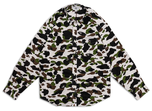 A Bathing Ape 1st Camo Stripe Relaxed Fit L/S Shirt