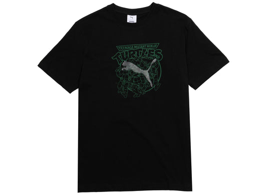 Puma x TMNT Relaxed Graphic Tee in Black