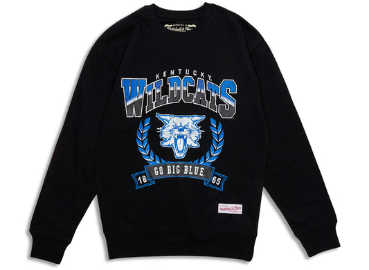 Mitchell & Ness Kentucky Wildcats NCAA Baseline Crewneck