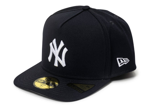 New Era Script Safety Pin New York Yankees Fitted Hat