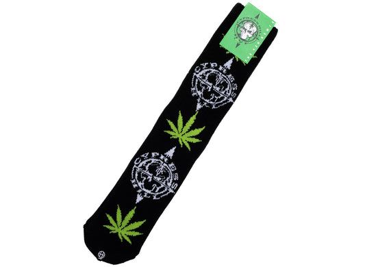 HUF x Cypress Hill Compass Plant Life Socks