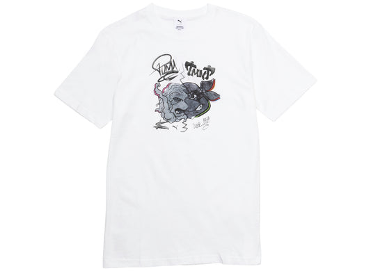 Puma x TMNT Relaxed Graphic Tee in White