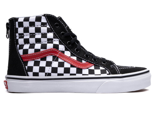 Unisex Vans Sk8 Hi Zip Checkered
