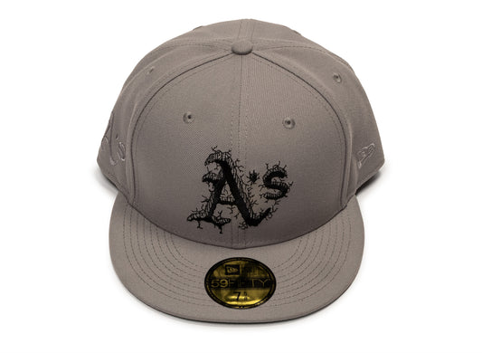 New Era 5950 Cracked 26484 Oakland Athletics Fitted Hat