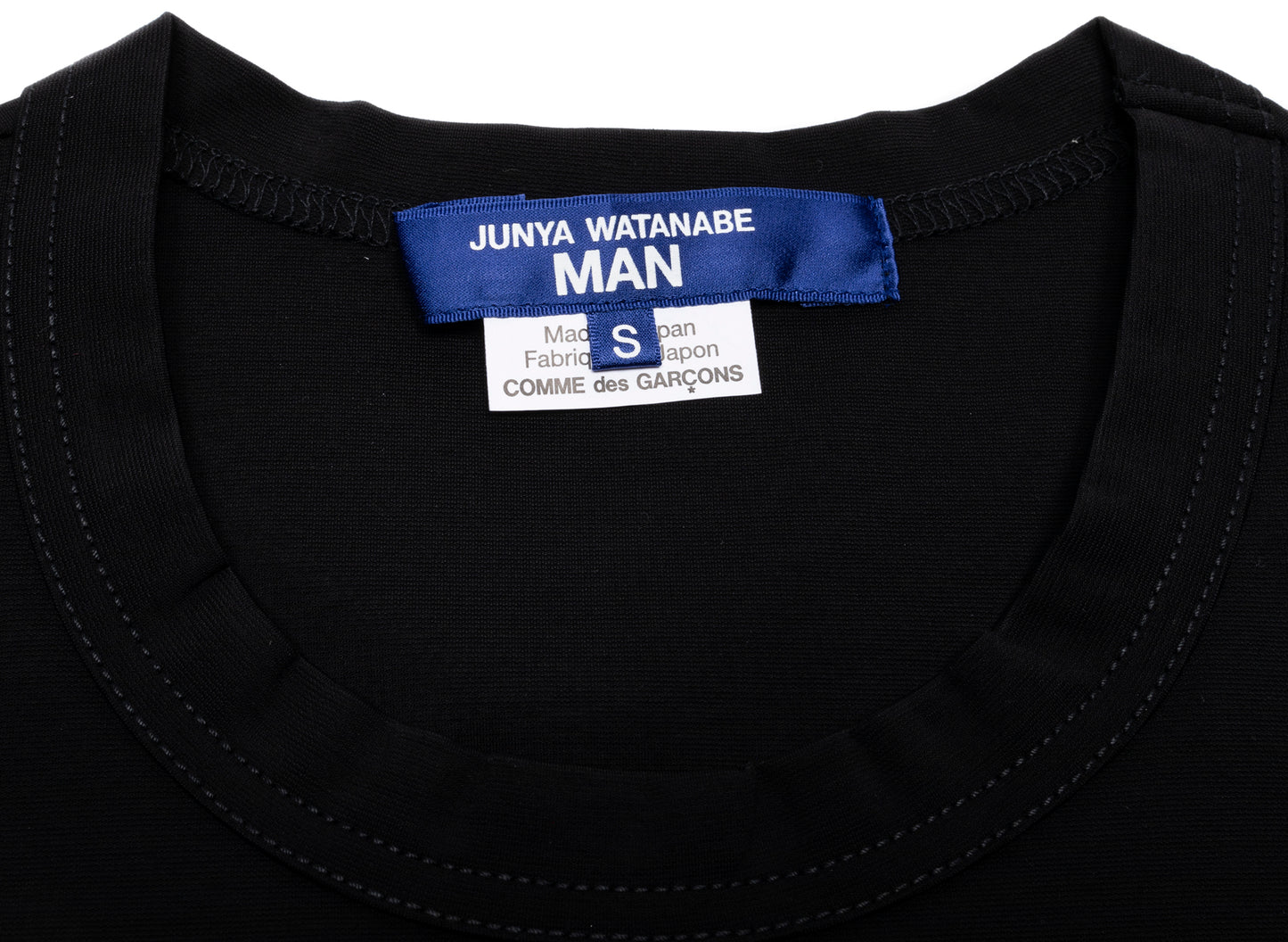 Junya Watanabe MAN S/S Tee in Black