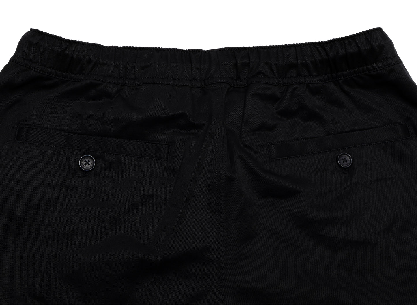 A Bathing Ape Head One Point Chef Pants in Black