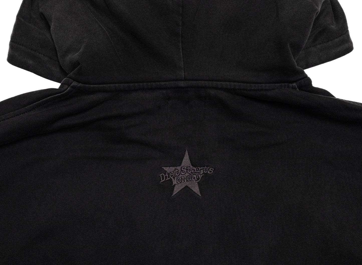 Diet Starts Monday Meth Hoodie in Vintage Black / Red