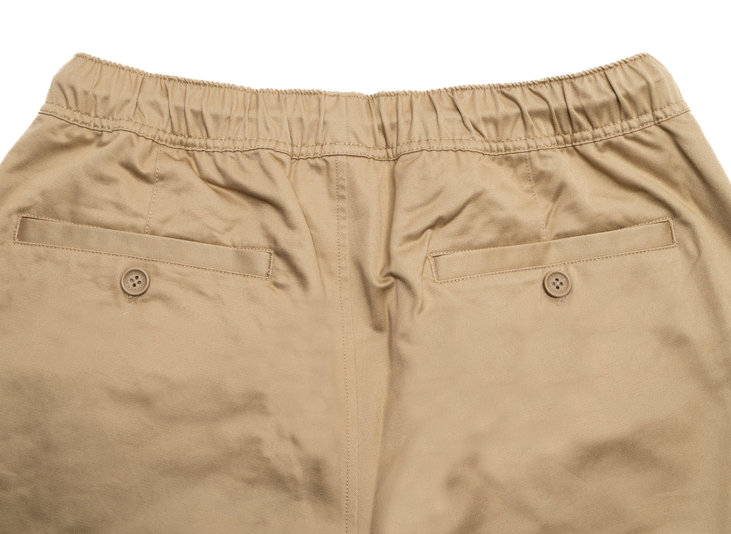 A Bathing Ape Head One Point Chef Pants in Beige