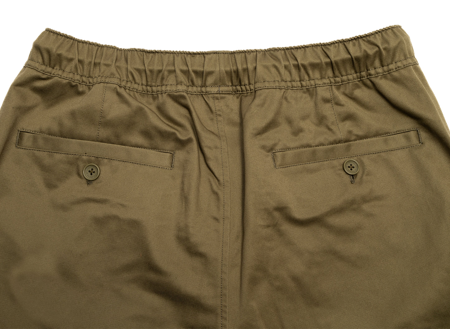 A Bathing Ape Head One Point Chef Pants in Green