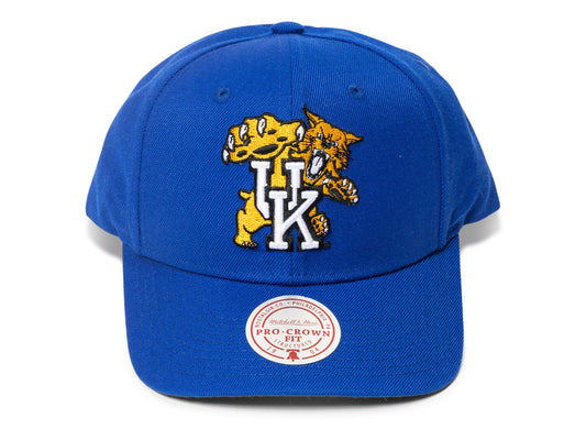 Mitchell & Ness NCAA Kentucky Wildcats UK Pro Crown Snapback
