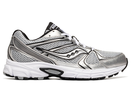 Saucony Ride Millennium in 'Silver / Black'