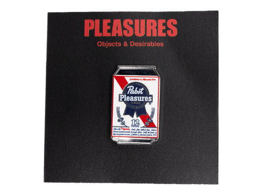 Pleasures x PABST PBR Label Pin