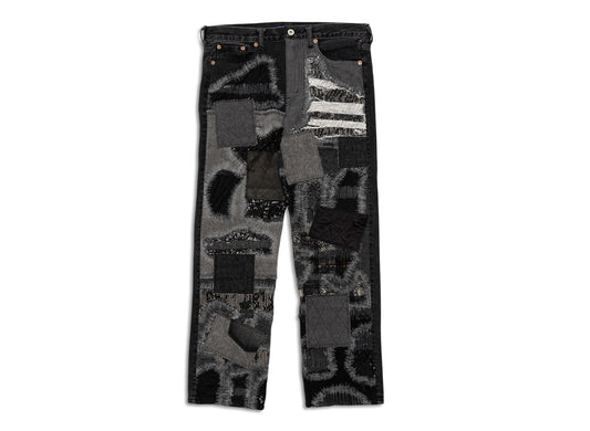 Junya Watanabe MAN Monotone Patchwork Jeans