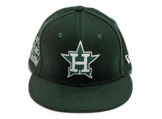 New Era x Diet Starts Monday Houston Astros Fitted Hat in Dark Green