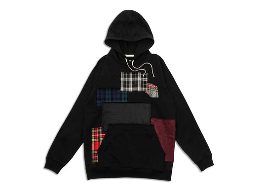 Junya Watanabe MAN x Reigning Champs Patchwork Hoodie