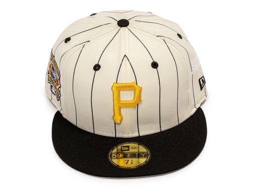 New Era Diet Start Monday 5950 Pinstripe Pittsburgh Pirates Fitted Hat