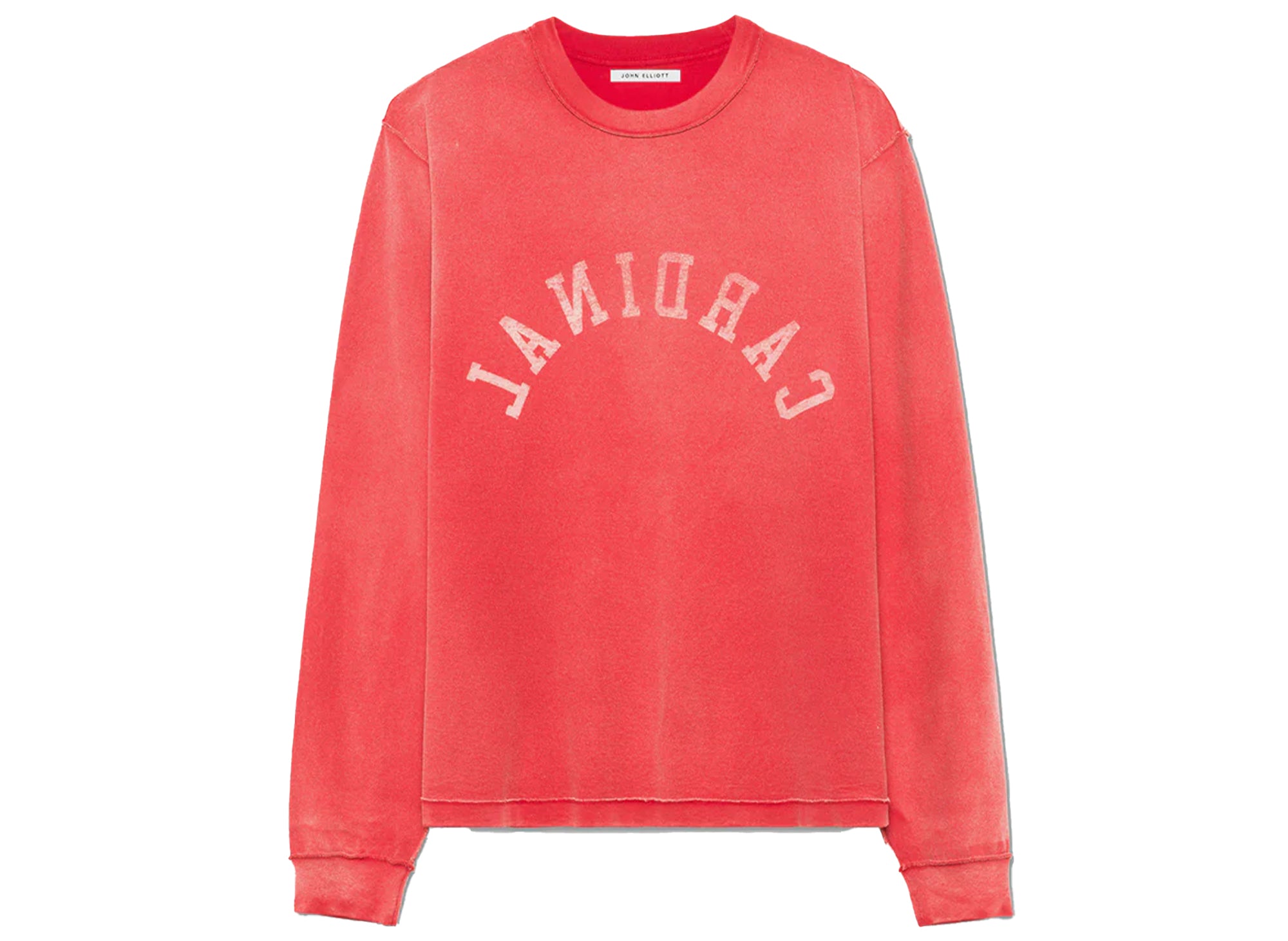 John Elliott L/S Rush Tee in Cardinal Red – Oneness Boutique