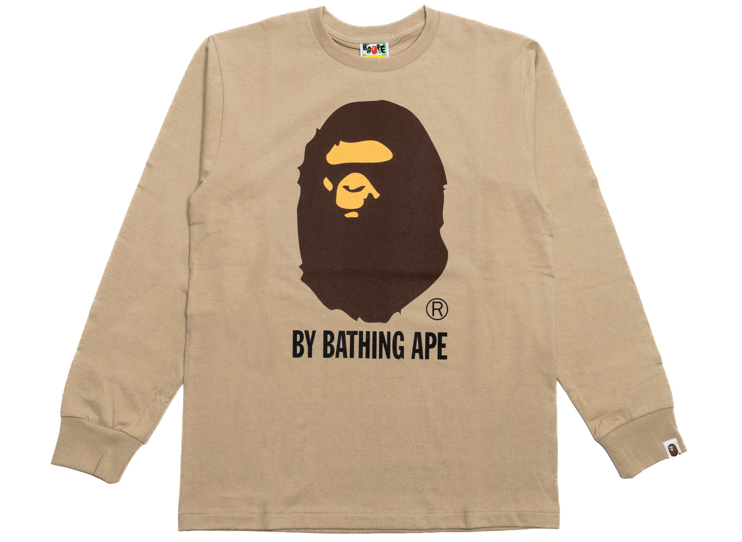 T-shirt manches longues A Bathing Ape by Bathing Ape beige