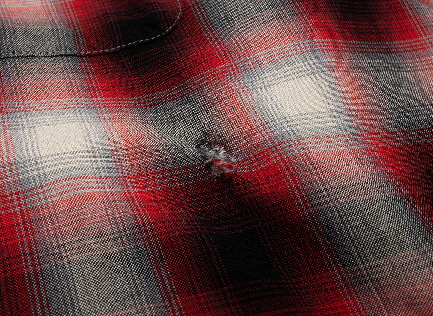 Saint Michael Check Shirt in Red